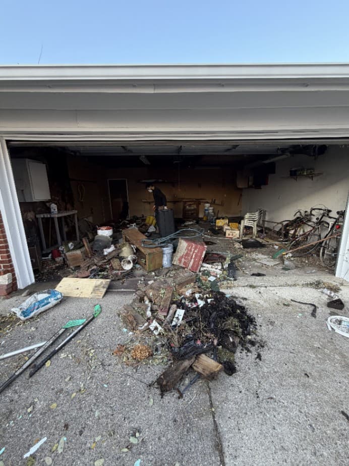 Before Garage Cleanup